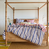 Sage & Clare Selene Cotton Fitted Sheets - Azure