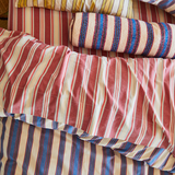 Sage & Clare Selene Cotton Fitted Sheets - Azure