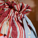 Sage & Clare Selene Santa Sack - Crimson