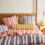 Sage & Clare Selene Woven Bolster Cushion - Dune