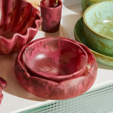 Sage & Clare Sloane Bowl - Rhubarb