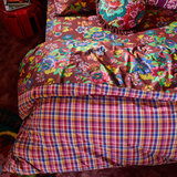 Sage & Clare Stela Cotton Quilt Cover - Pansy