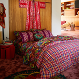 Sage & Clare Stela Cotton Quilt Cover - Pansy