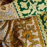 Sage & Clare Thea Cotton Quilt Cover - Kelp