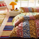 Sage & Clare Thea Cotton Quilt Cover - Vermillion