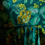 Sage & Clare Margot Ruffle Valance - Forest