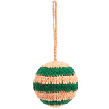 Sage & Clare Clarkia Raffia Decoration - Cantaloupe