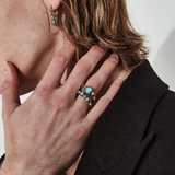 Stolen Girlfriends Club Baby Claw Ring Opal