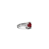 Stolen Girlfriends Club Baby Claw Ring - Garnet