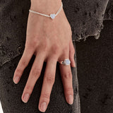 Stolen Girlfriends Club Baby Claw Ring Blue Lace Agate