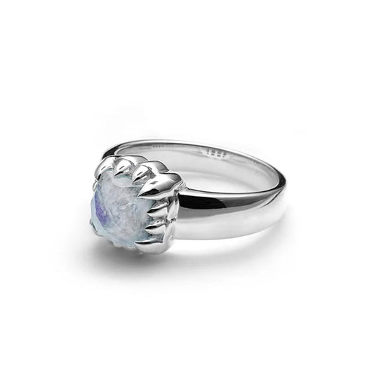 Stolen Girlfriends Club Baby Claw Ring Moonstone