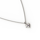 Stolen Girlfriends Club Birthstone Heart Necklace Amethyst - February