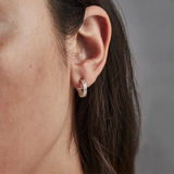 Stolen Girlfriends Club Clean Logo Hoop Earrings