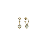 Stolen Girlfriends Club Dahlia's Heart Anchor Sleepers Opal - Gold