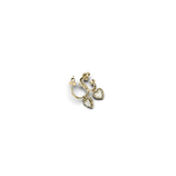 Stolen Girlfriends Club Dahlia's Heart Anchor Sleepers Opal - Gold