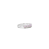 Stolen Girlfriends Club Halo Cluster Ring - Pink Opal