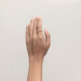 Stolen Girlfriends Club Halo Cluster Ring - Pink Opal Gold