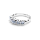 Stolen Girlfriends Club Halo Cluster Ring Moonstone