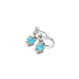 Stolen Girlfriends Club Love Anchor Earrings - Opal