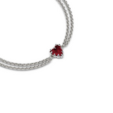 Stolen Girlfriends Club Love Claw Bracelet - Garnet