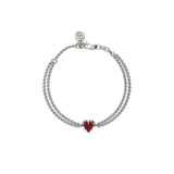 Stolen Girlfriends Club Love Claw Bracelet - Garnet
