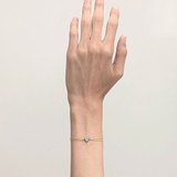 Stolen Girlfriends Club Love Claw Bracelet - Opal - Gold