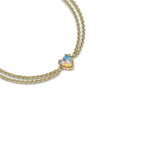Stolen Girlfriends Club Love Claw Bracelet - Opal - Gold