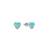 Stolen Girlfriends Club Love Claw Earrings - Opal