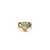 Stolen Girlfriends Club Love Claw Ring Opal - Gold