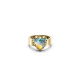 Stolen Girlfriends Club Love Claw Ring - Opal - Gold