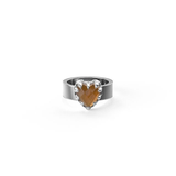 Stolen Girlfriends Club Love Claw Ring Orange Citrine