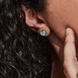 Stolen Girlfriends Club Love Claw Earrings Opal