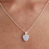 Stolen Girlfriends Club Love Claw Necklace Blue Lace Agate