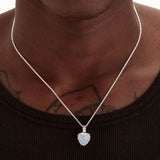 Stolen Girlfriends Club Love Claw Necklace Blue Lace Agate