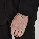 Stolen Girlfriends Club Baby Claw Ball Chain Bracelet Opal