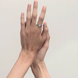Stolen Girlfriends Club Mini Claw Love Ring - Opal