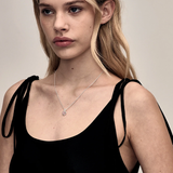 Stolen Girlfriends Club Mini Love Claw Necklace Rose Quartz