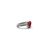 Stolen Girlfriends Club Mini Claw Ring - Garnet