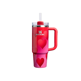 Stanley Quencher 30 OZ Powder Rouge Heart Gradient