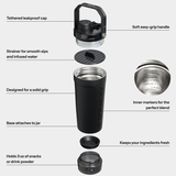 Stanley The Activate Shaker 20oz Black