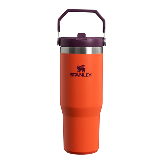 Stanley Iceflow Flip Straw Tumbler 890ml/30oz Tigerlily Plum