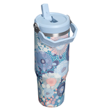 Stanley Iceflow Flip Straw Tumbler 890ml/30oz Blue Dream Wildflower