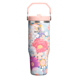 Stanley Iceflow Flip Straw Tumbler 890ml/30oz Sorbet Wildflower