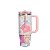 Stanley The Quencher ProTour Flip Straw Tumbler Sorbet Wildflower 30oz