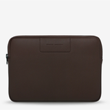 Status Anxiety Before I Leave Laptop Case 15/16" Cocoa