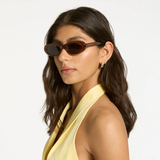 Status Anxiety Dopamine Sunglasses - Brown