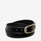 Status Anxiety Final Loop Belt Black Nappa