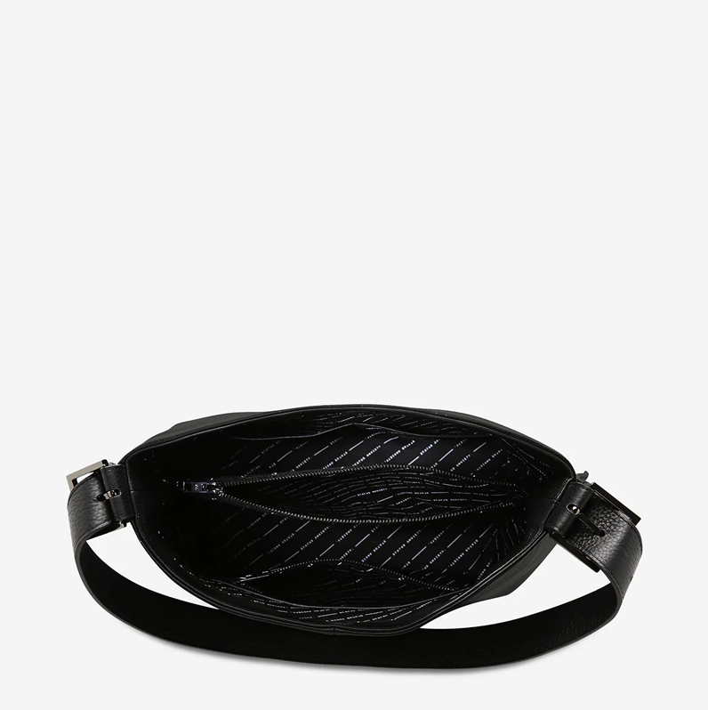 Status Anxiety Forget About It Shoulder Bag Black