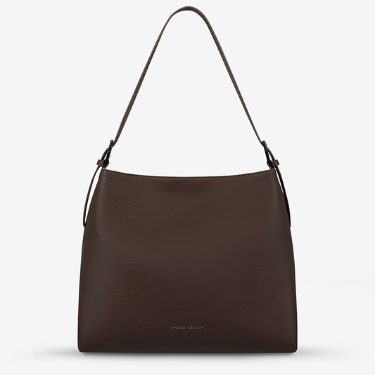 Status Anxiety Forget About It Shoulder Bag Cocoa