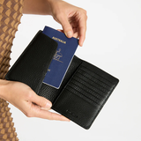 Status Anxiety In Transit Passport Wallet Black